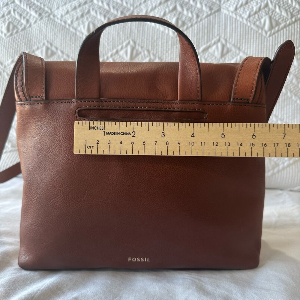 FOSSIL WILLOW LEATHER CROSSBODY BAG - Picture 13 of 16